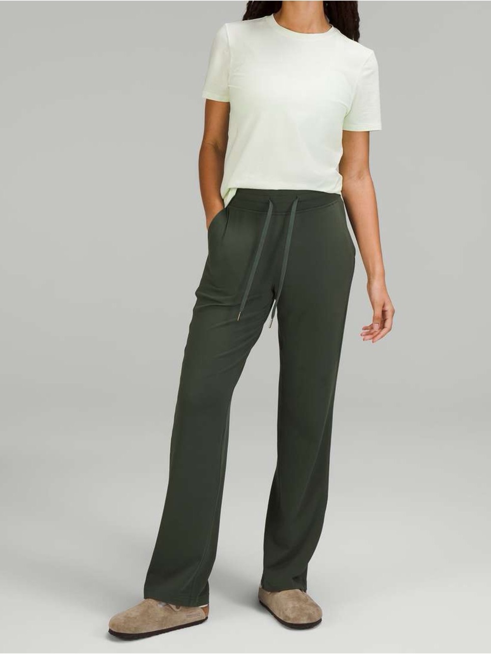 🍋LULU🍋 Ready to Rulu Straight-Leg High-Rise Pant